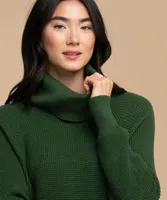 Cowl Neck Sweater Dress