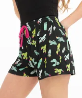 Cactus Pull-On Pajama Short