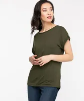 Extended Sleeve Woven Top