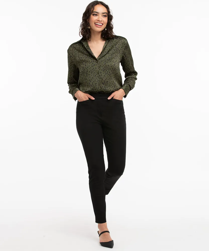Satin Collared Shirt
