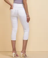 Skinny Capri Pant Microtwill