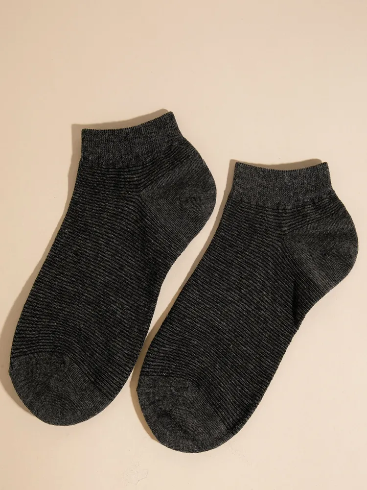 Fine Stripe Ankle Sock