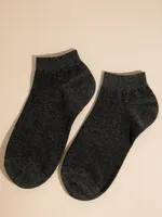 Fine Stripe Ankle Sock