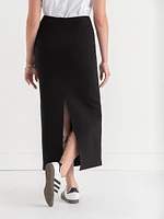 Double Knit Column Skirt