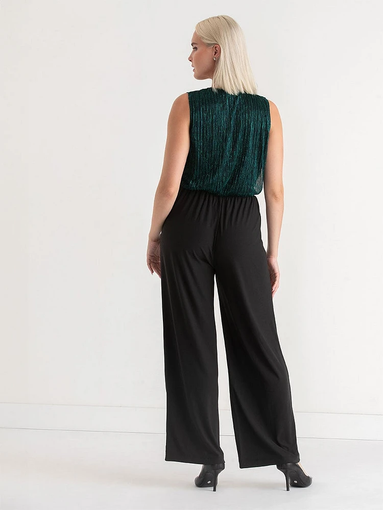 Tinsel Crossover Jumpsuit