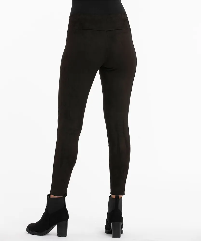 Black Faux Suede Legging