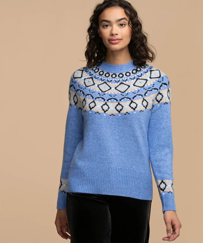 Fair Isle Pullover Sweater