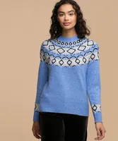 Fair Isle Pullover Sweater