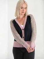 Long Sleeve Button Front Cardigan