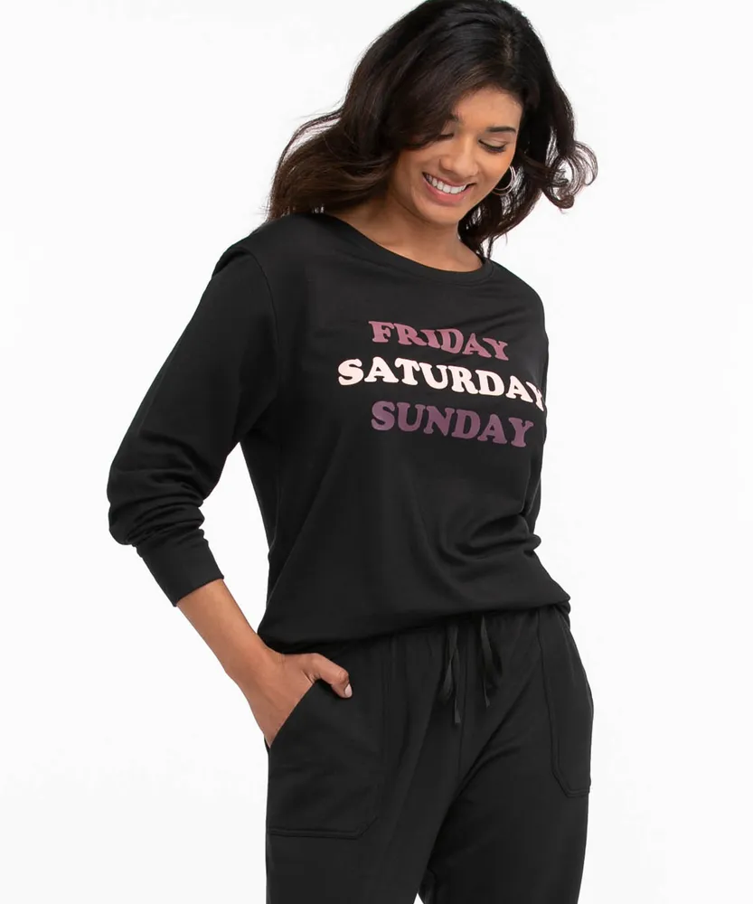 Scoop Neck Pullover Sweatshirt