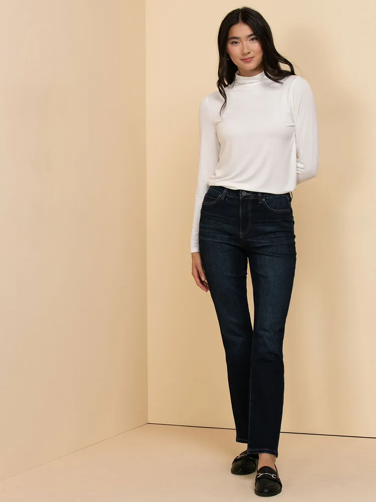 Modal Long Sleeve Turtle Neck
