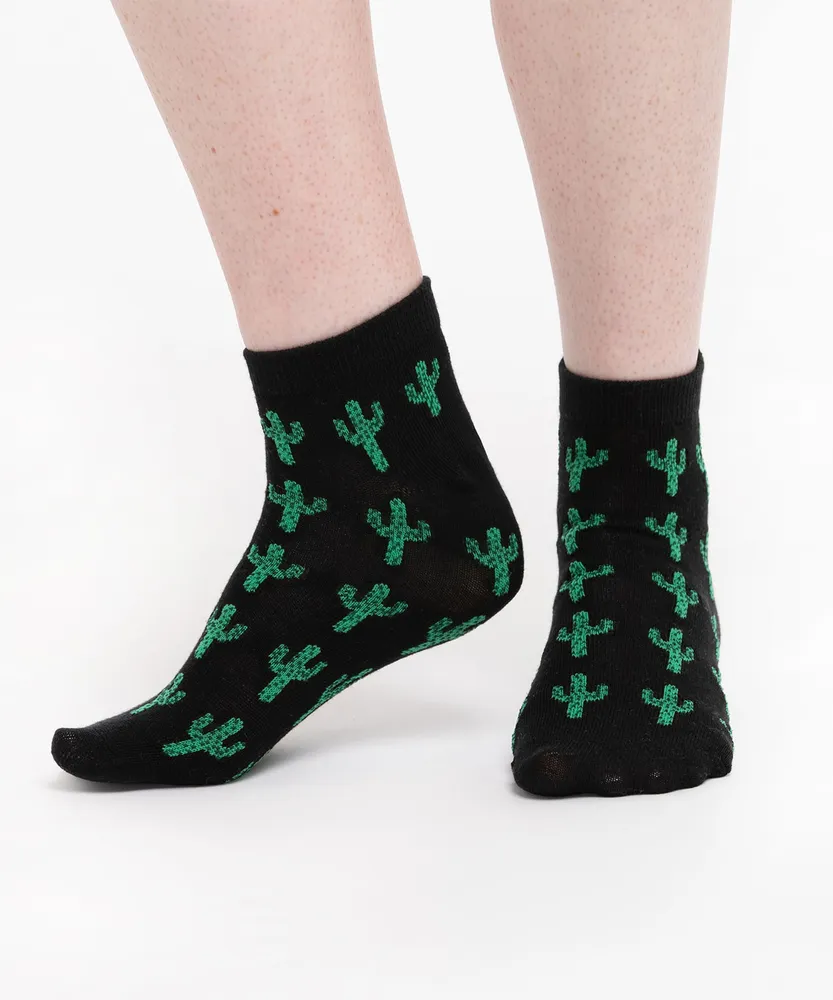 Cactus Ankle Socks