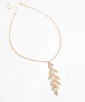 Gold Leaves Necklace