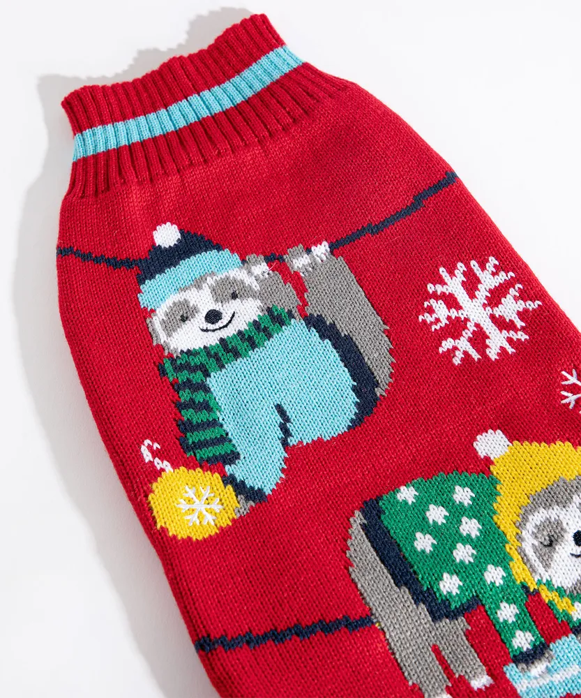 Sloth Pet Sweater