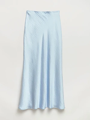 Satin Maxi Skirt