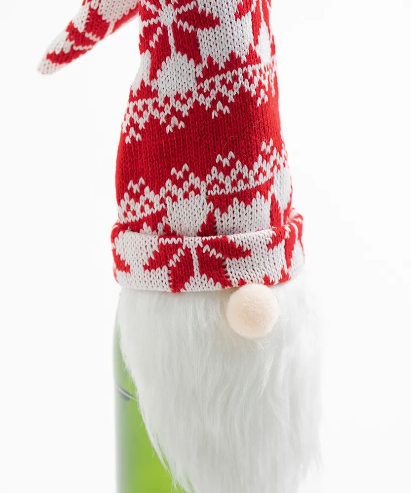 Holiday Gnome Bottle Topper