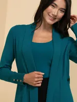 Side Tab Button Cardigan