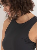 Sleeveless High-Neck Bodysuit