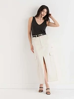 Cargo Maxi Skirt