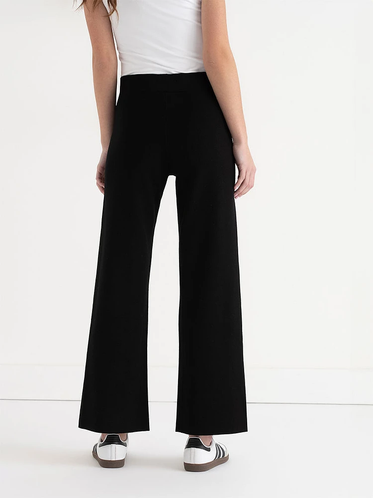 Knit Wide Leg Pant