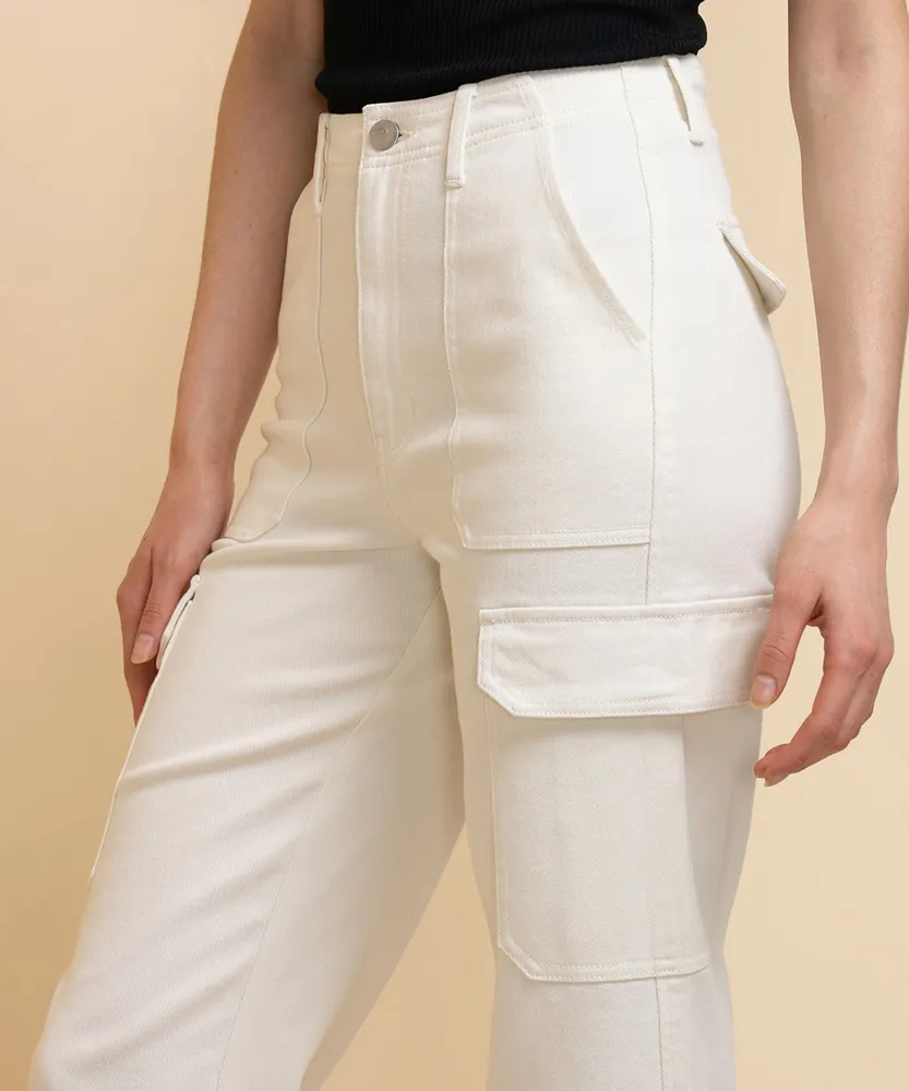 Wide-Leg Cargo Pant