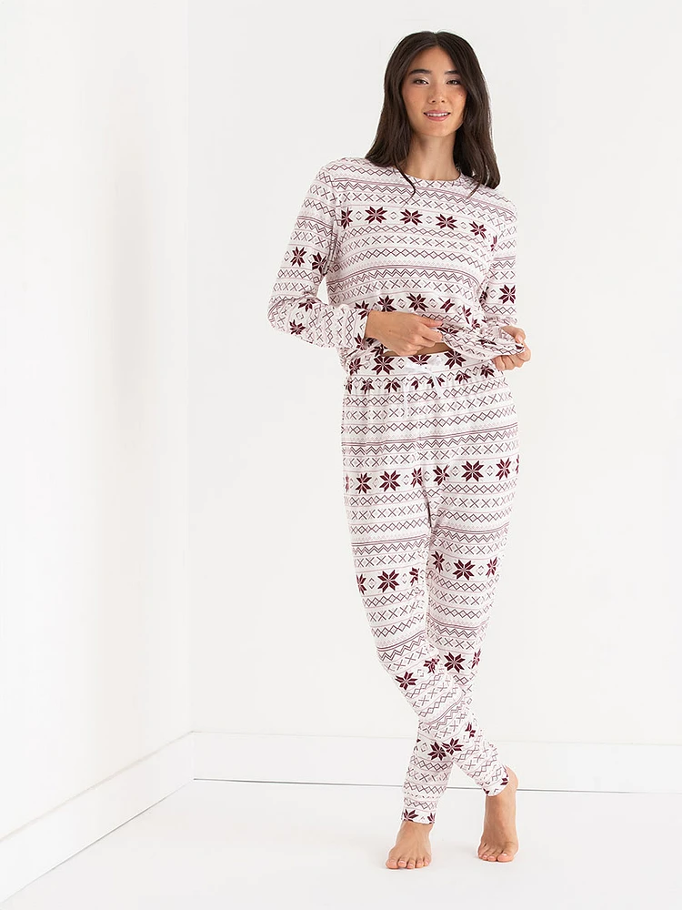 Long Sleeve Pajama Set