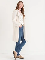 Longline Open Front Jacket