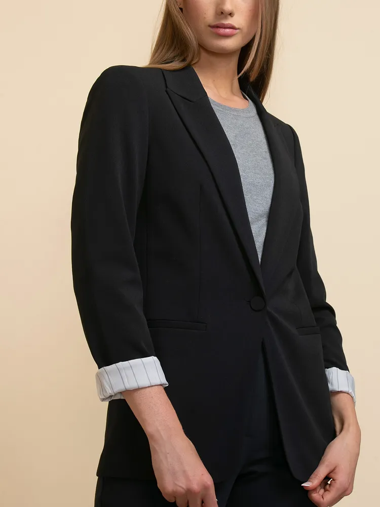 Techno Crepe Blazer