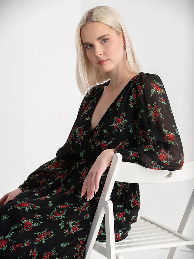 chinese dress ladies Petal & Pup Ricki Maxi Dress