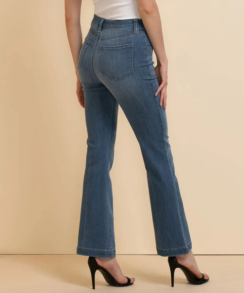 Frankie Flare Jean with Patch Pocket by LRJ