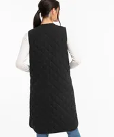 Quilted Zip Front Vest