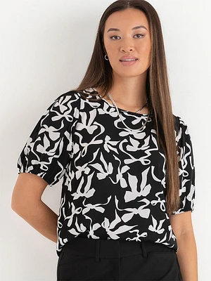 Scoop Neck Blouse