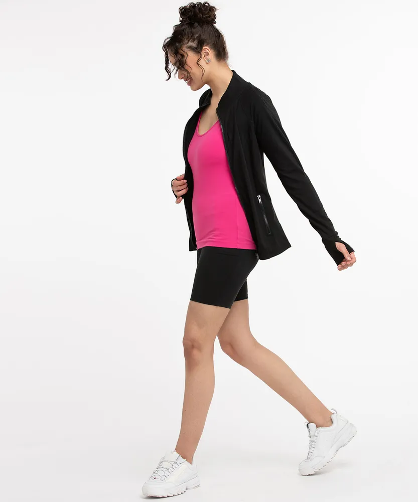 Zip Front Yoga Jacket