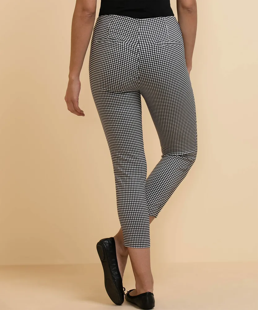 Audrey Skinny Crop Pant Microtwill