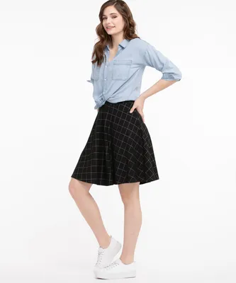 Pull-On Circle Skirt