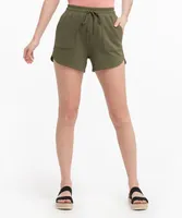 French Terry Pull-On Short