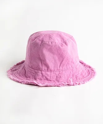 Fringed Bucket Hat