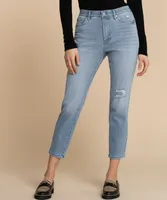 Margot Tapered Distressed Jeans