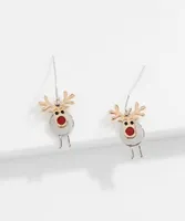 Dangly Reindeer Earring
