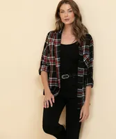 Long Sleeve Plaid Shirt