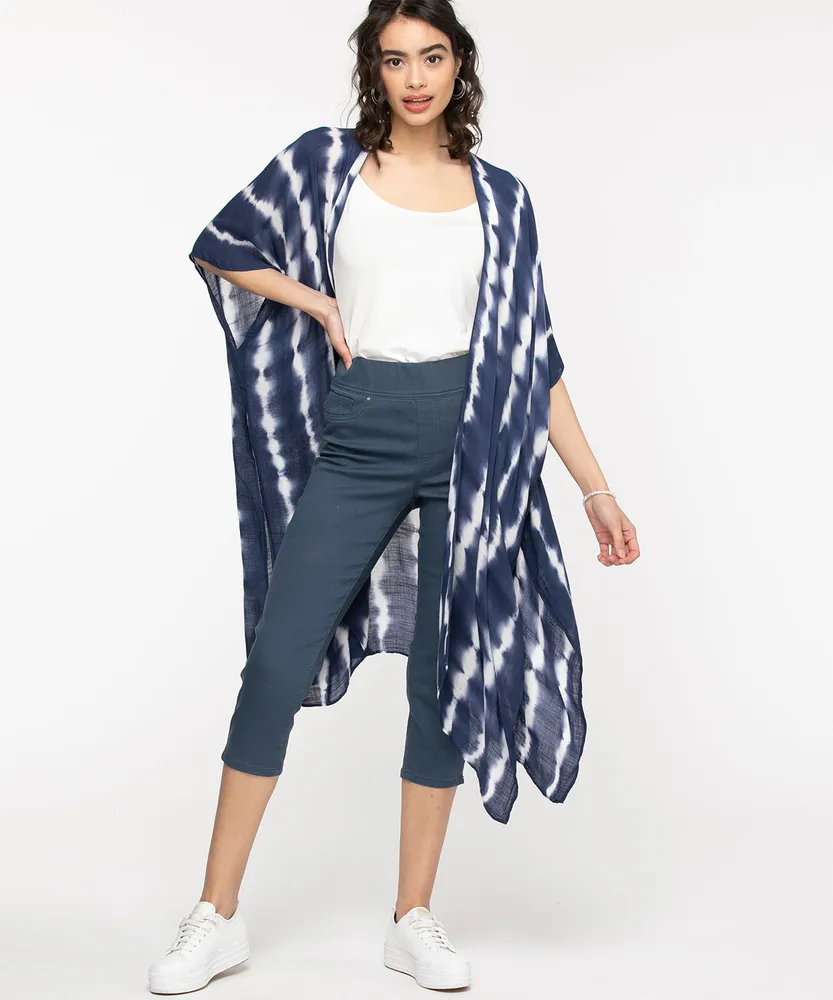 Eco-Friendly Pull-On Capri