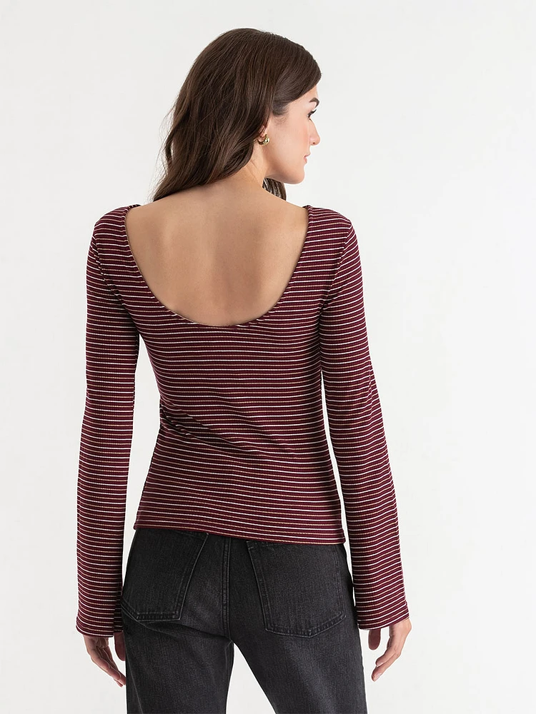 Bell Sleeve Top