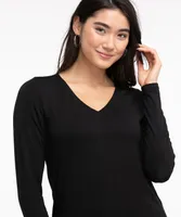 V-Neck Layering Essential Top