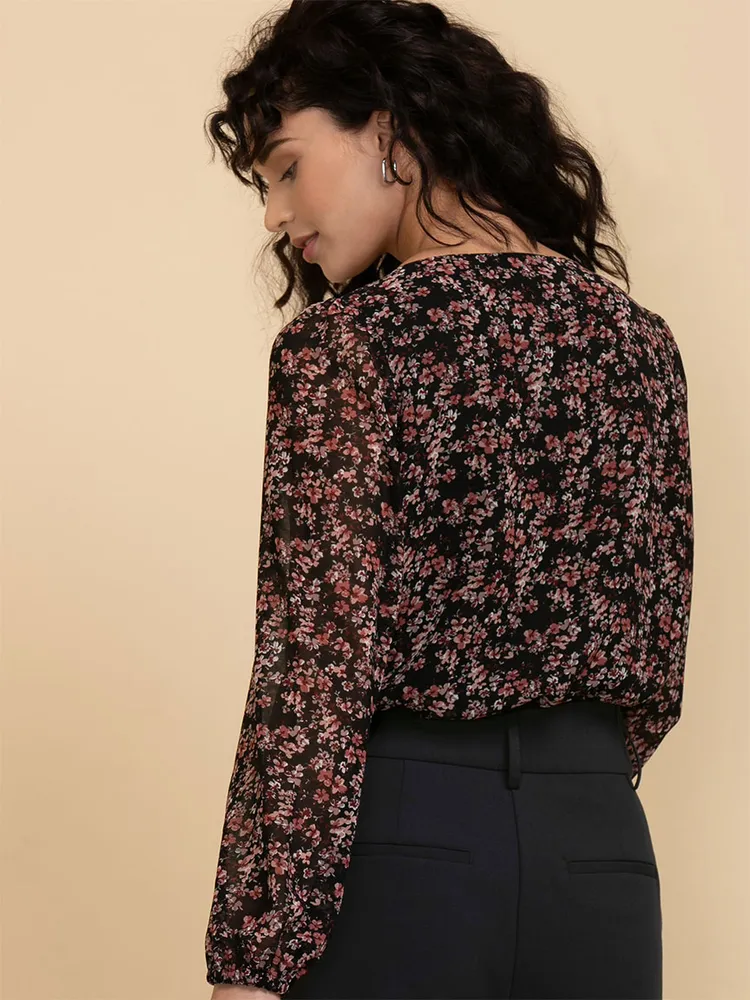 Wrap Blouse Bodysuit