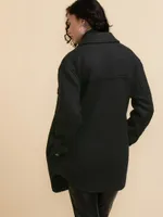 Zia Wool Blend Shirt Jacket