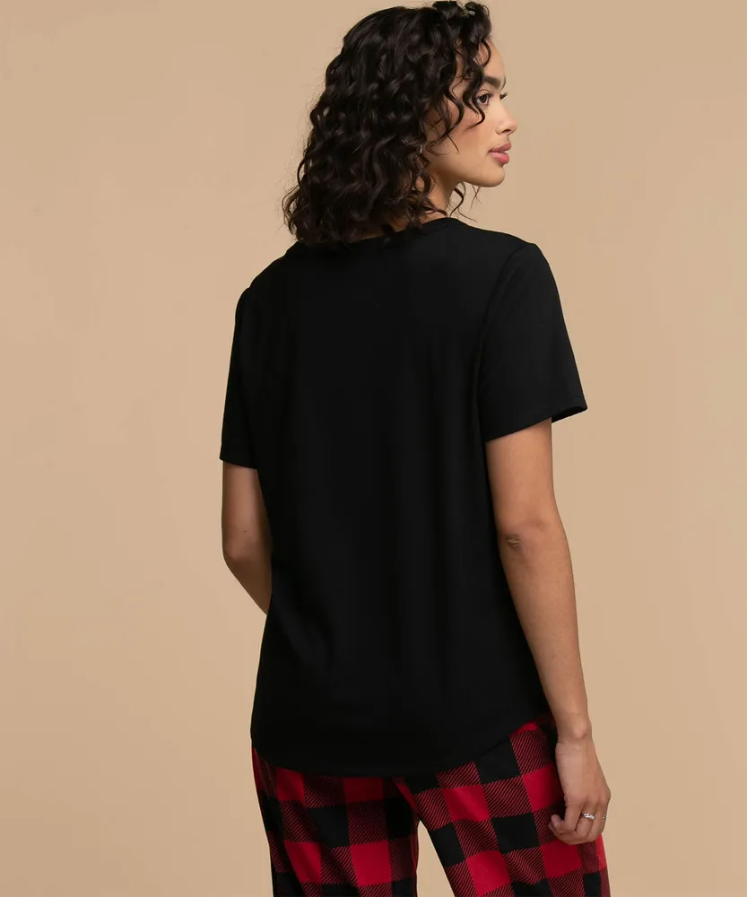 Eco-Friendly Short Sleeve Lounge Tee