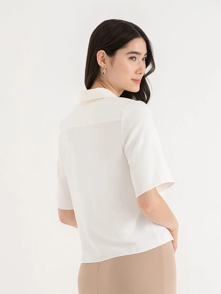 Nicolette Elbow Sleeve Blouse