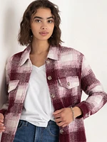 Zia Wool Blend Shirt Jacket