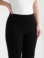 Karli Straight Ankle Pant Luxe Ponte