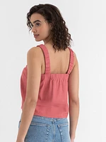 Linen Tank Top